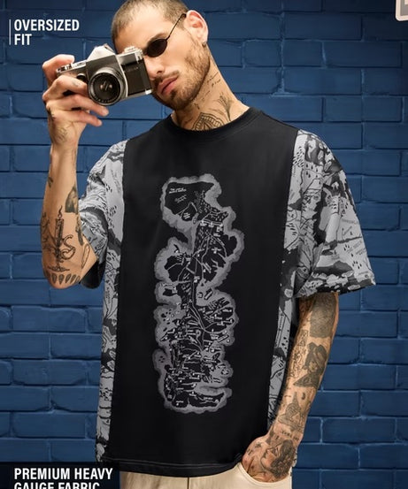 House Of Dragon Map Oversized T-Shirts