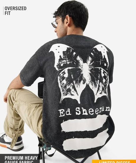Ed Sheeran Concert Tee Oversized T-Shirts