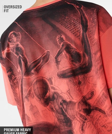 Spider-Man Webbed Legend Oversized T-Shirts