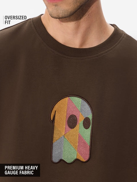 Souled Originals Fusion Brown Oversized T-Shirts