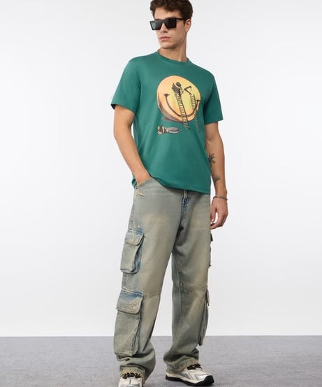 S.W.SMILEY  In Progress Men Relaxed Fit T-Shirts