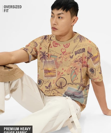 Explorer Men Oversized T-Shirts