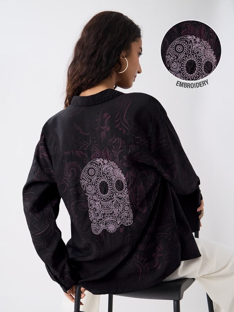 Souled Originals  Vintage Violet Women Boyfriend Shirts