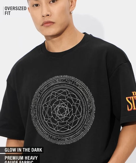 Doctor Strange Tao Mandalas (Glow In The Dark) Oversized T-Shirts
