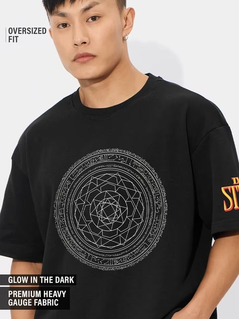 Doctor Strange Tao Mandalas  Glow In The Dark Oversized T-Shirts