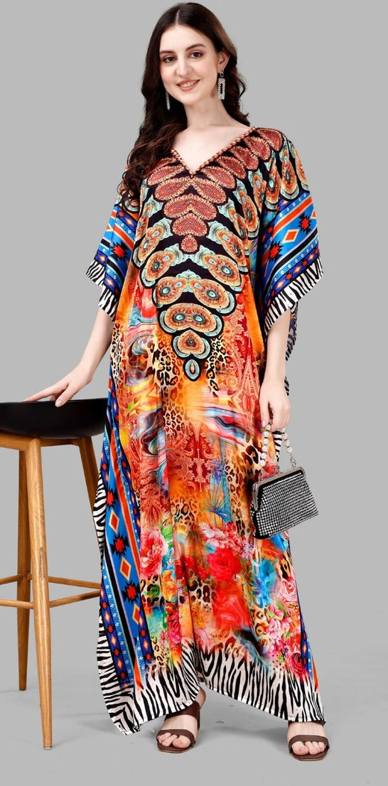 Kaftan Dresses for Women Free Size Batwing Sleeve Caftans,Gift For Her
