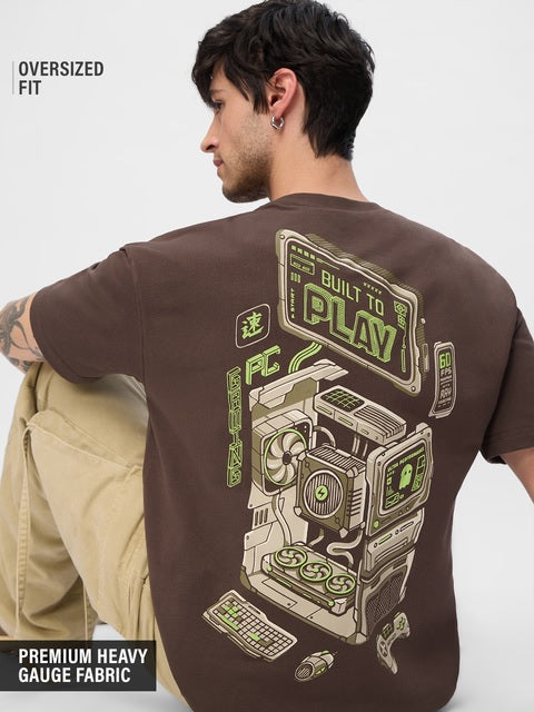 Built To Play Oversized T-Shirts