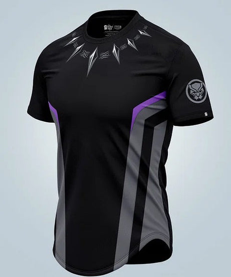Black Panther For T'Challa Drop Cut T-Shirts