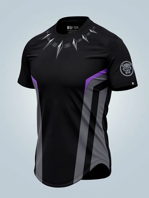 Black Panther For T'Challa Drop Cut T-Shirts