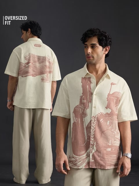 Star Wars Far  Away Oversized Shirts