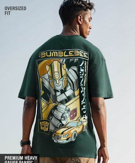 Transformers Bumblebee Oversized T-Shirts