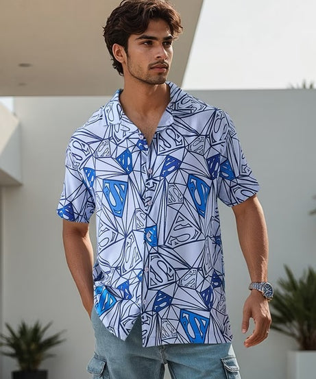 Superman Logo Holiday Shirts