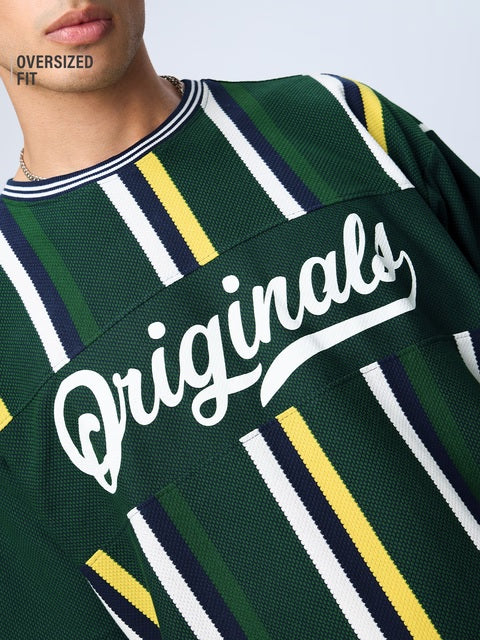 Stripes Pacific Oversized T-Shirts