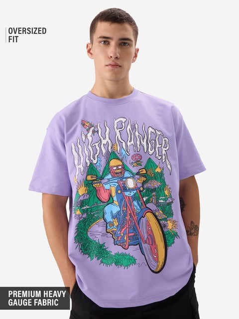 Doodle Mapuls High Ranger Oversized T-Shirts