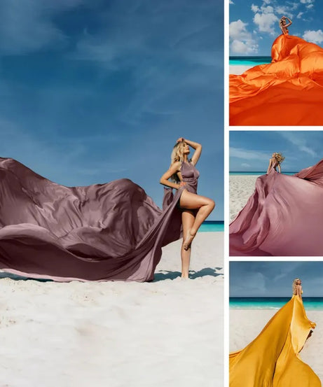 Custom Flying Dress Adjustable Size for Long Flying Dress Photography Dress