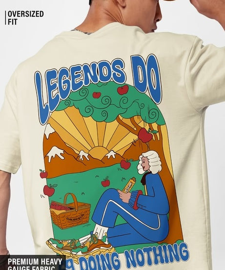 5 Star Legends Do Nothing Oversized T-Shirts
