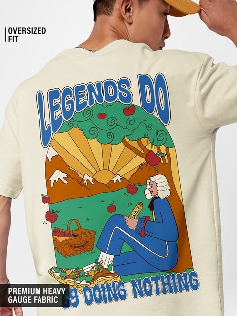 5 Star Legends Do Nothing Oversized T-Shirts