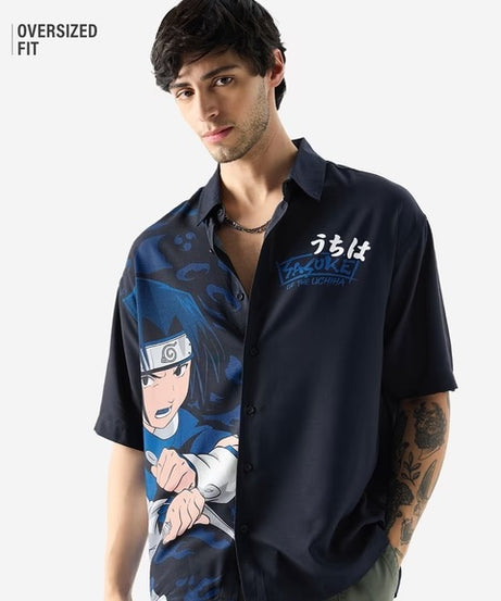 Naruto Sasuke Of The Uchiha Oversized Shirts