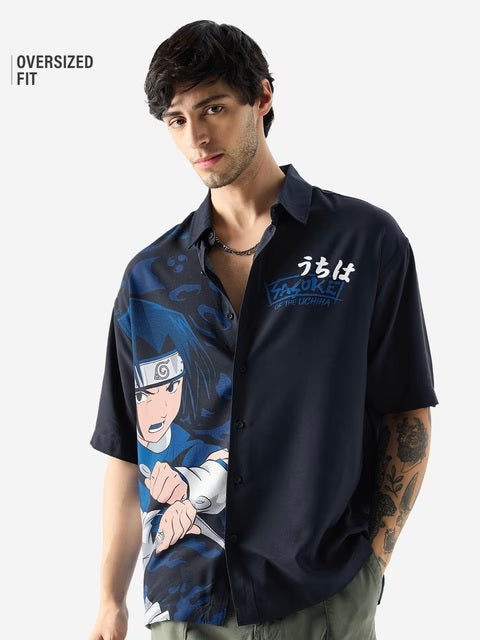 Naruto Sasuke Of The Uchiha Oversized Shirts