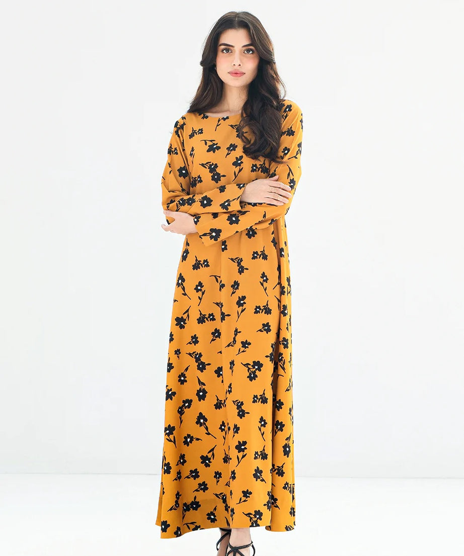 Printed Korean BSY Women's Long  Kaftan