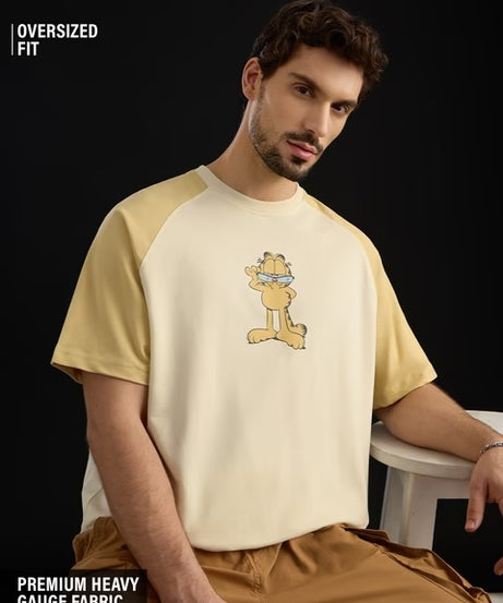 Garfield Napmaster Oversized T-Shirts