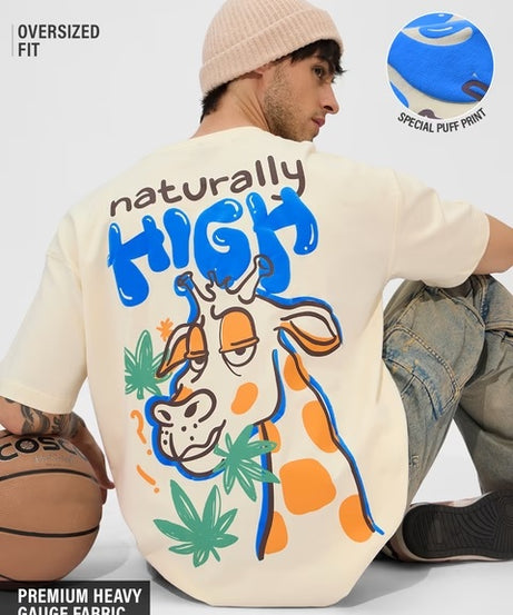 Naturally High Oversized T-Shirts