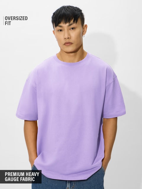 Lavender Bliss Oversized T-Shirts