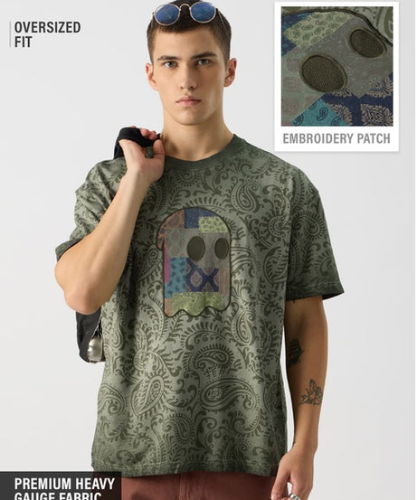 Paisley Oversized T-Shirts