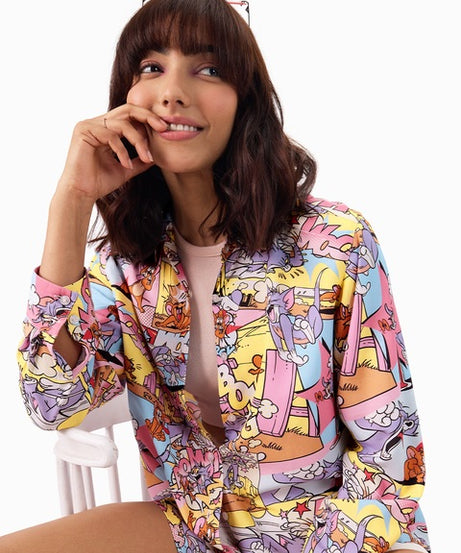 Tom & Jerry  High Energy Women Shirts