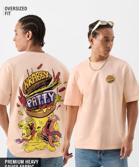 Krabby Patty Oversized T-Shirts