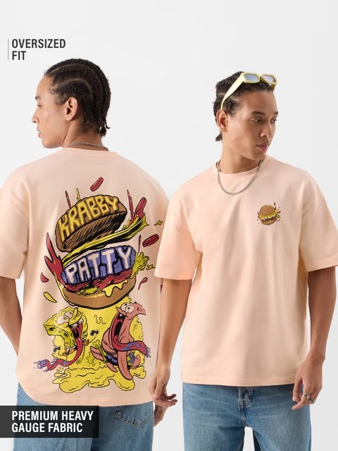 Krabby Patty Oversized T-Shirts