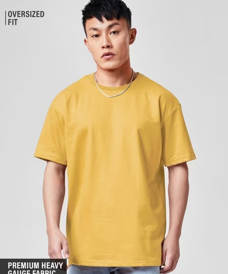 Sunshine Yellow Oversized T-Shirts