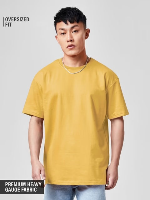 Sunshine Yellow Oversized T-Shirts