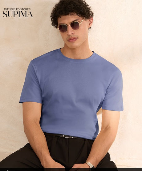 Supima Arctic Blue Supima T-Shirts