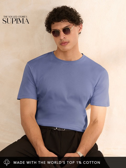Supima Arctic Blue Supima T-Shirts