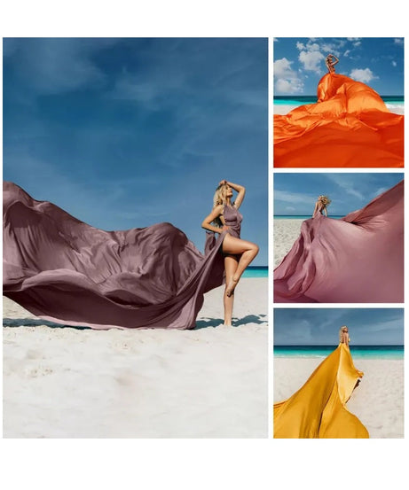 Custom Flying Dress Adjustable Size for Long Flying Dress Photography Dress