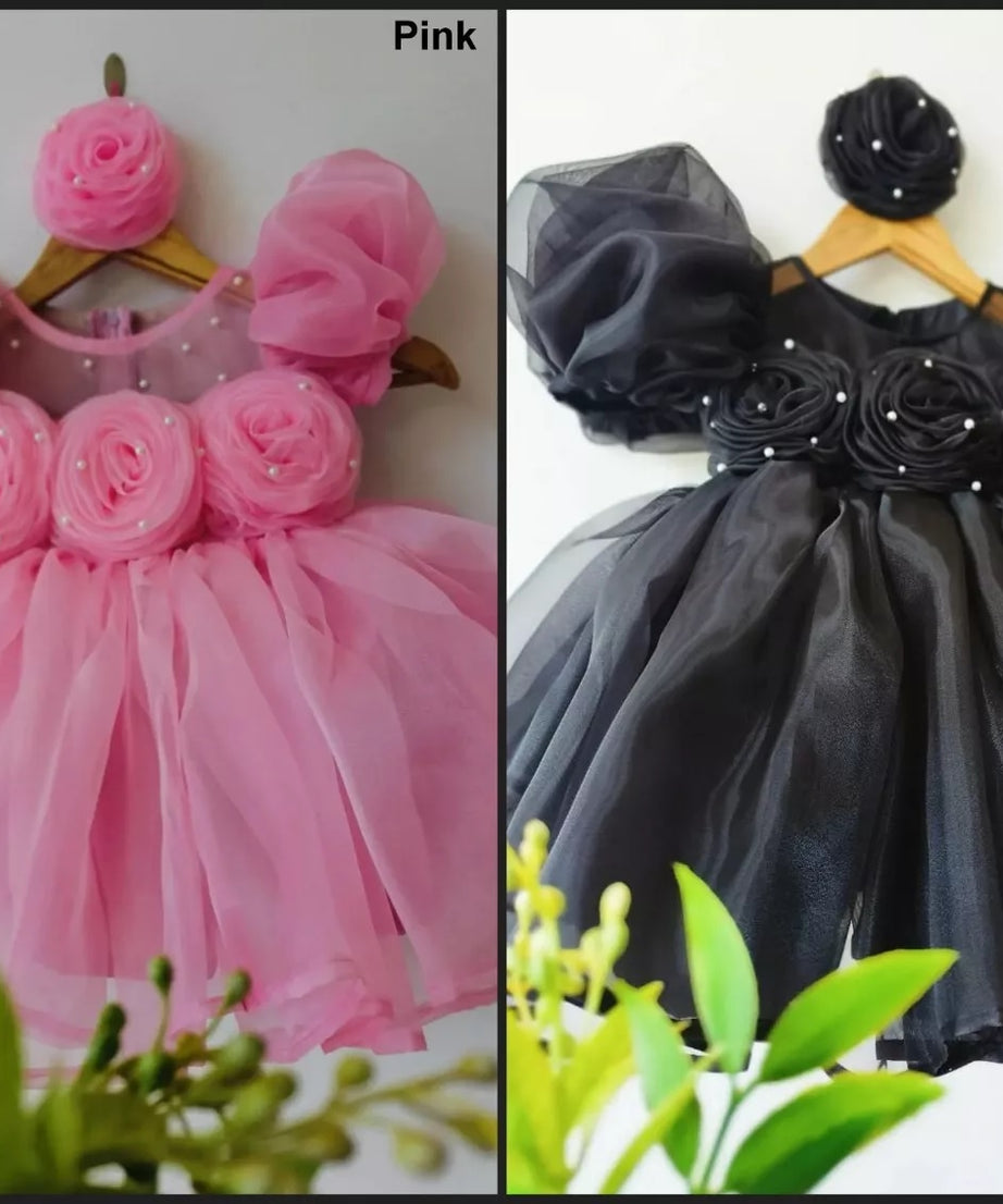 Baby Girls Heavy Organza Frock