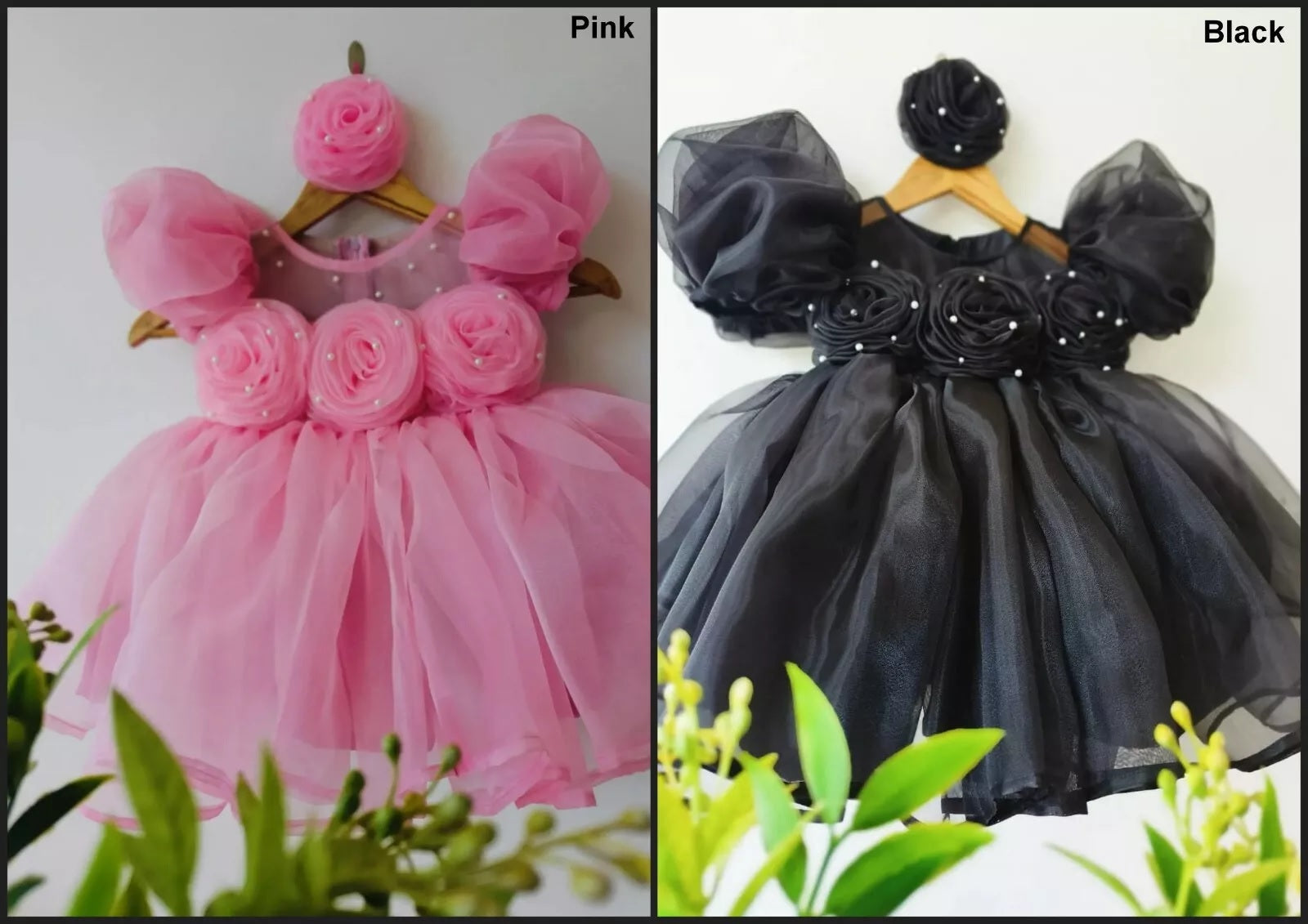 Baby Girls Heavy Organza Frock