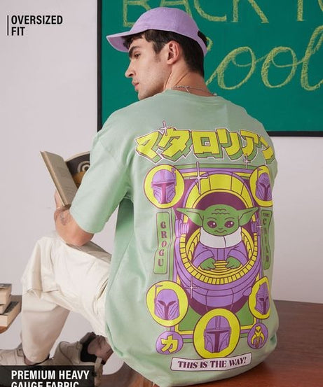 The Mandalorian Grogu Oversized T-Shirts