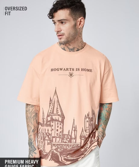 Harry Potter  Hogwarts Is Home Oversized T-Shirts