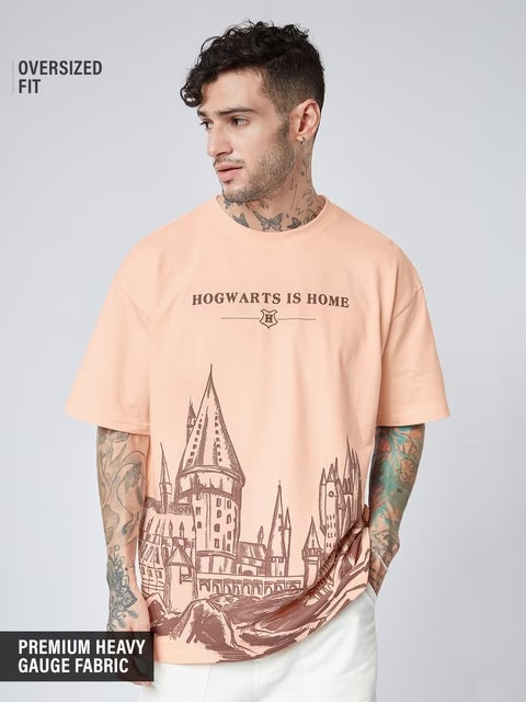 Harry Potter  Hogwarts Is Home Oversized T-Shirts