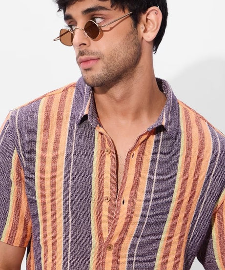 Fiesta Men Textured Shirts