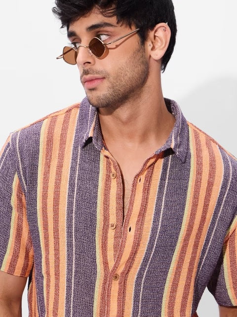 Fiesta Men Textured Shirts