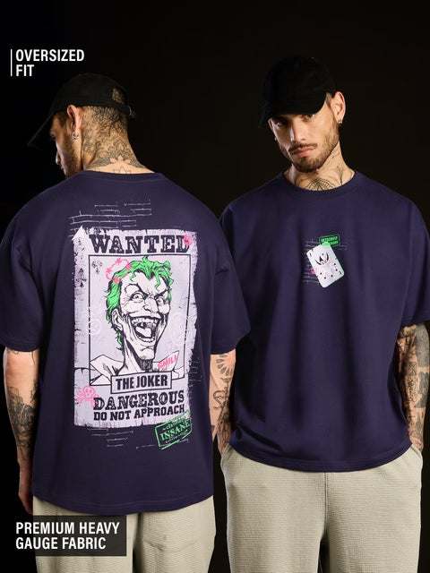 Joker Wanted Oversized T-Shirts