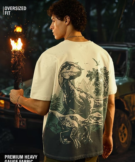 Jurassic World Dino Park Oversized T-Shirts