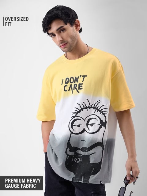 Minions I Don't Care Oversized T-Shirts