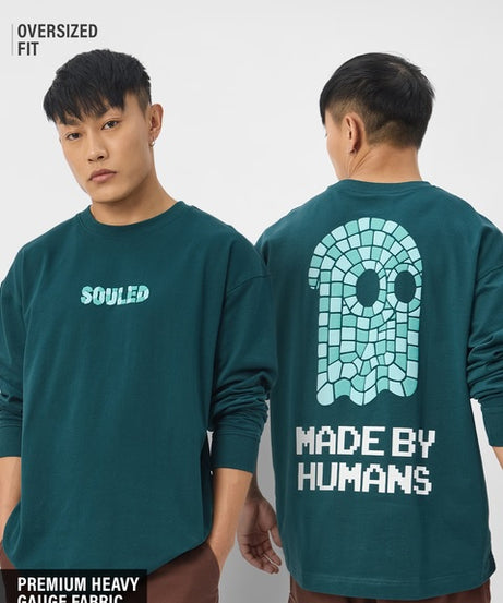 Luminous Oversized Full Sleeve T-Shirts