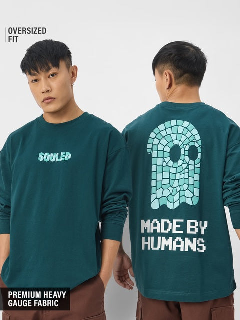 Luminous Oversized Full Sleeve T-Shirts