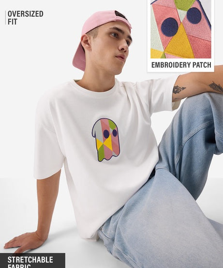 Embroidered Oversized T-Shirts