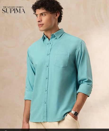 Lagoon Blue Supima Shirts